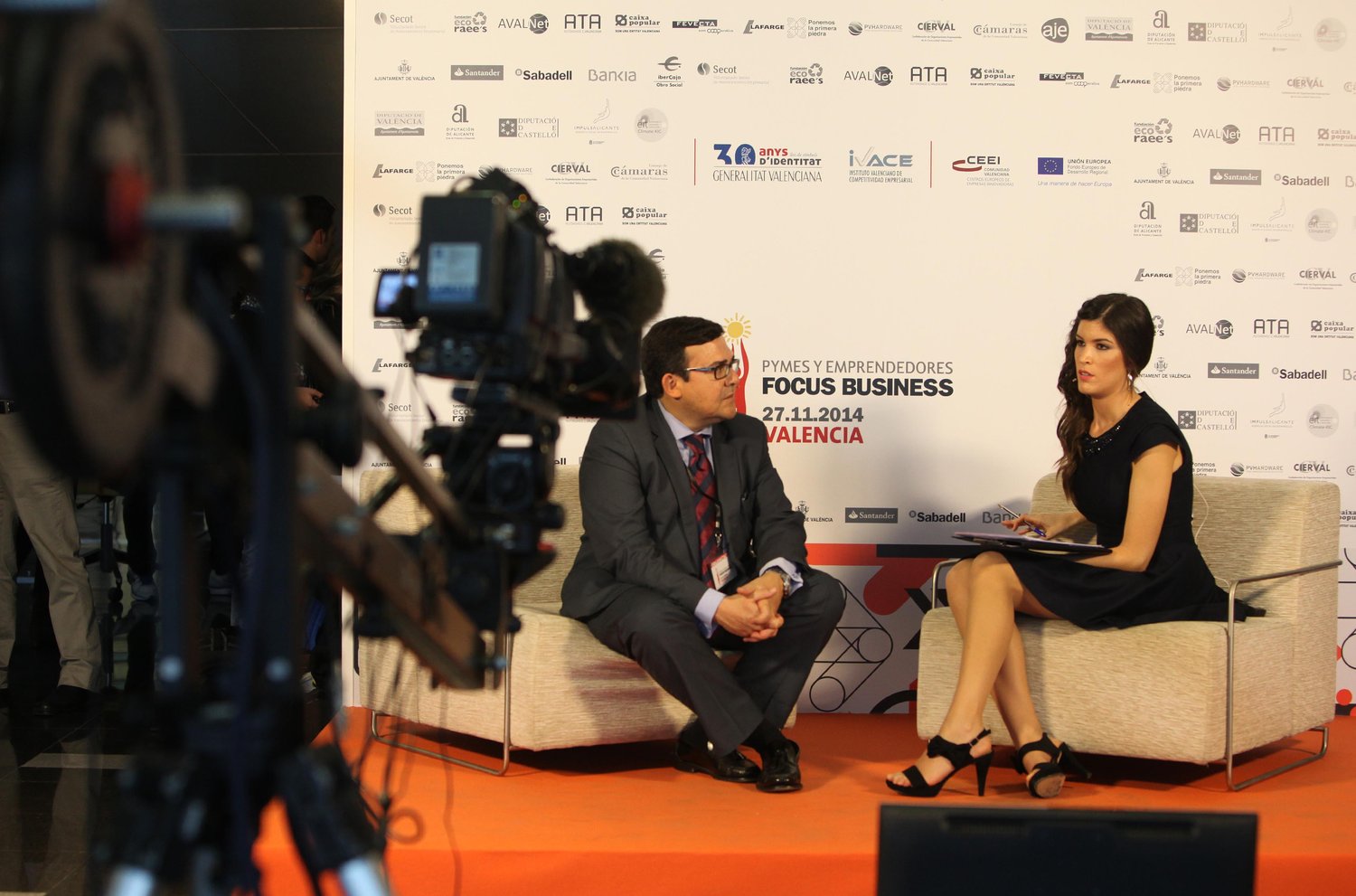 Set de Grabaci�n. Rafael Escamilla