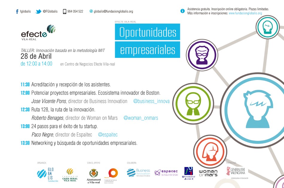 Oportunidades Empresariales: Taller:"Innovaci�n basada en la metodolog�a MIT"