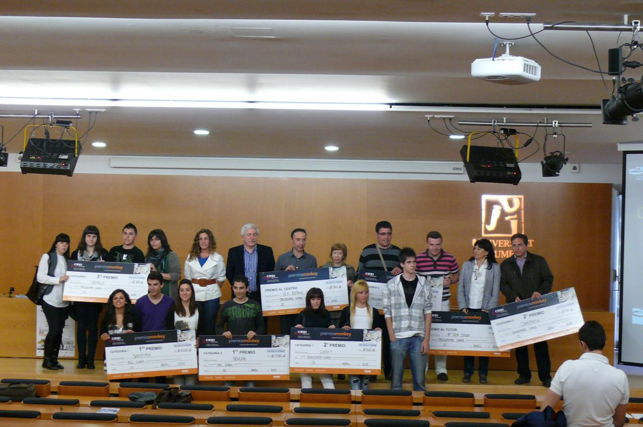 Premiados en los Premios  Monkey IV Edici�n (2010) 