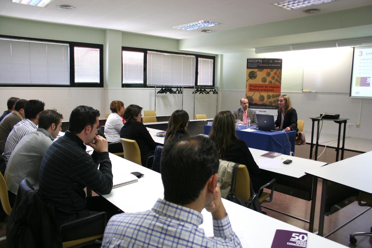 Imagen 2 de la charla sobre innovaci�n en recursos humanos en Florida