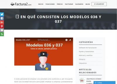 Qu� son y c�mo se rellenan los modelos 036 y 037