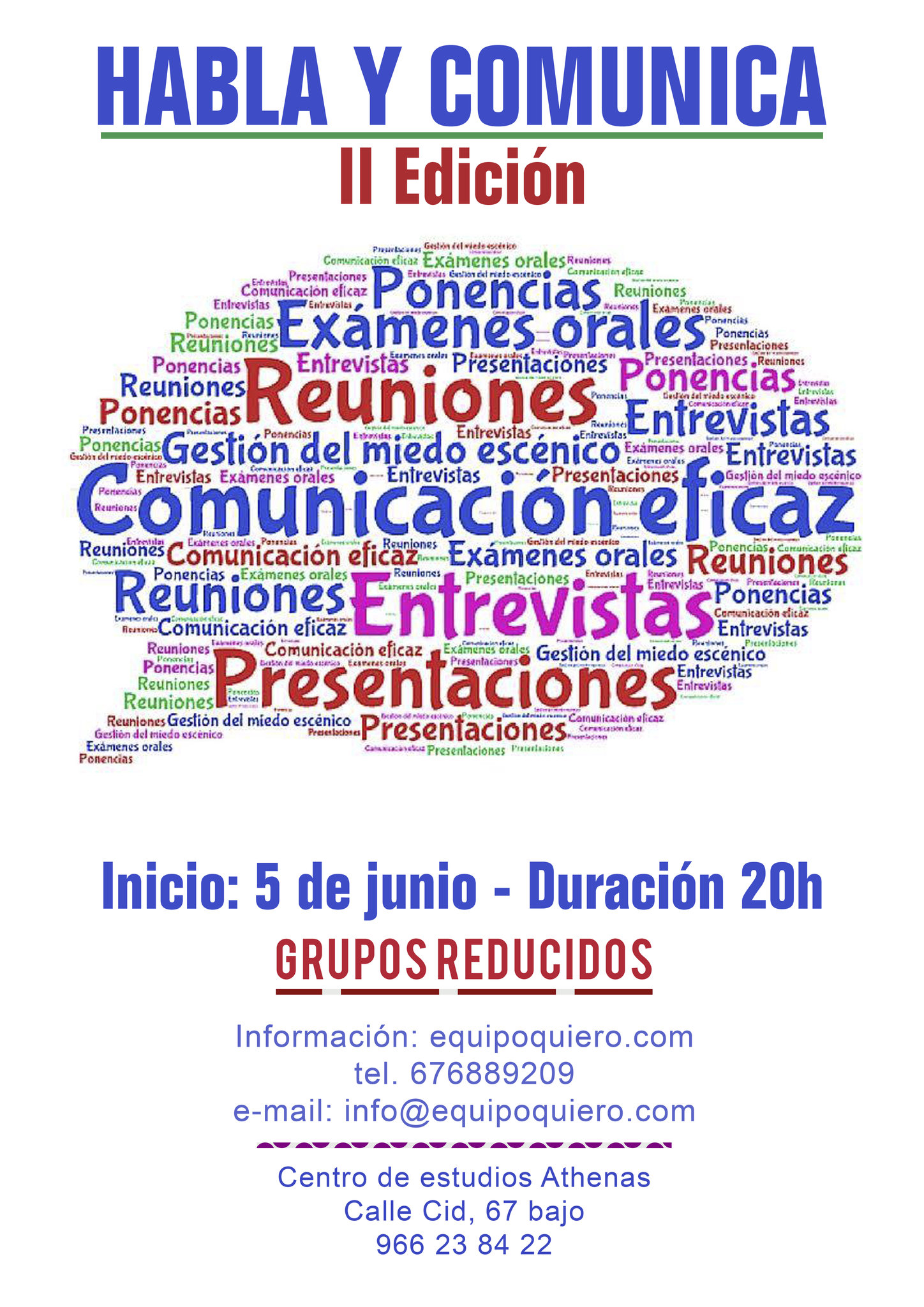 CURSO HABLA Y COMUNICA. 2� Edici�n