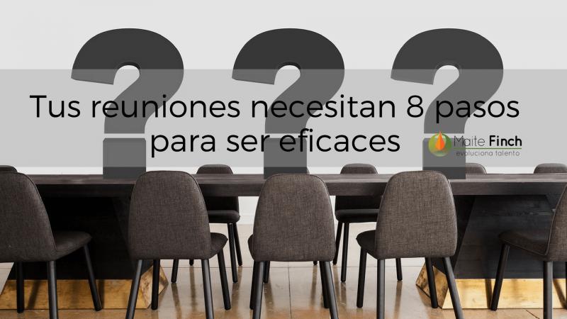 C�mo conseguir que tus reuniones sean eficaces