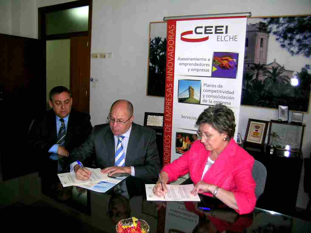 CEEI Elche EIP 07, Convenio