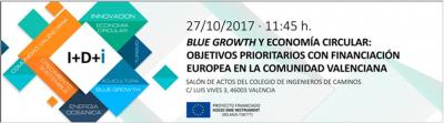 Blue Growth y Econom�a Circular: Objetivos prioritarios con financiaci�n europea en la CV