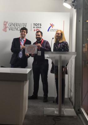 Uncovercity recoge en FITUR el premio StartUp Europe Awards 2017 en Gastronom�a