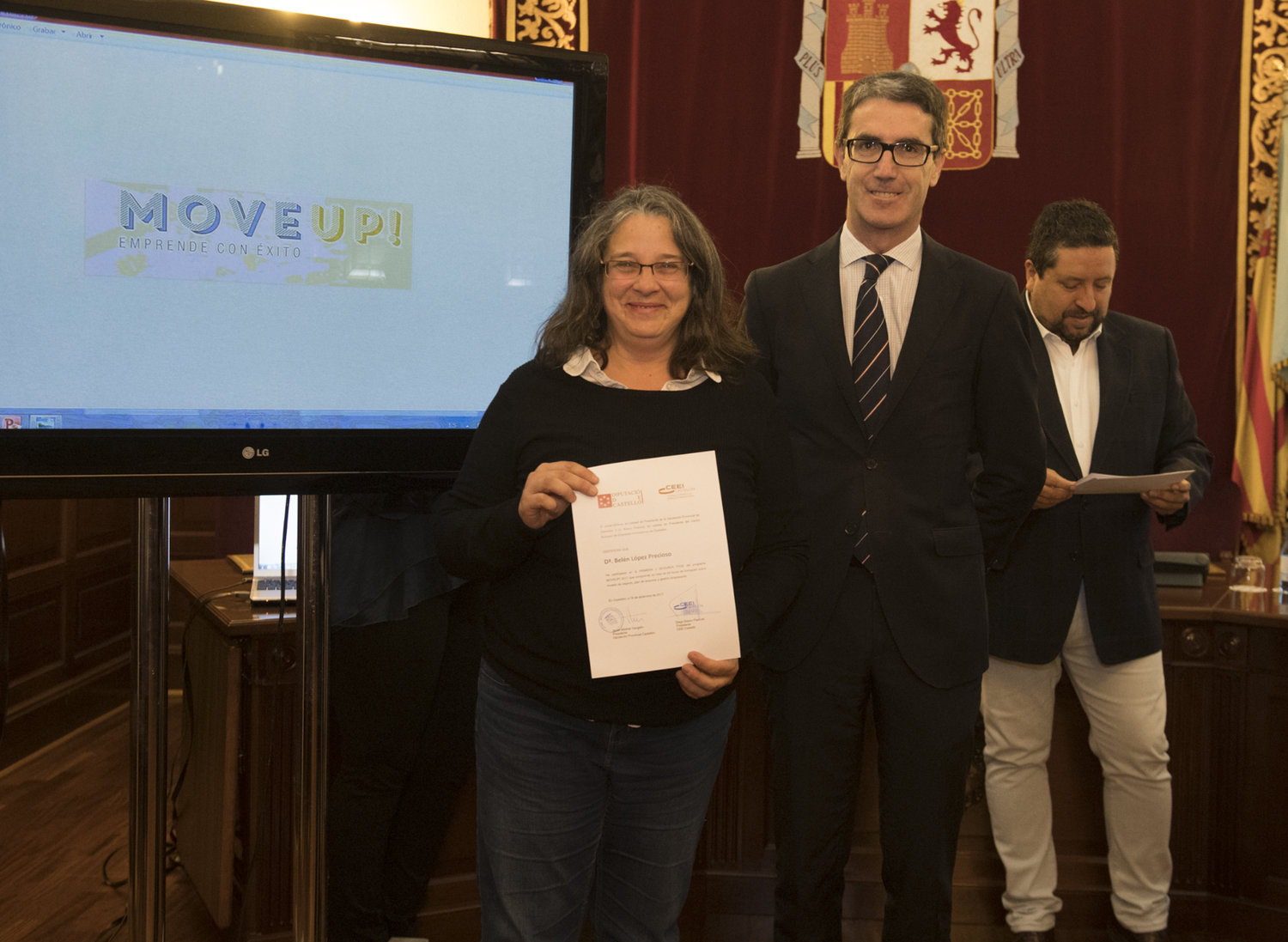 Acto entrega de premios y diplomas Move Up! 2017. Bel�n L�pez[;;;][;;;]