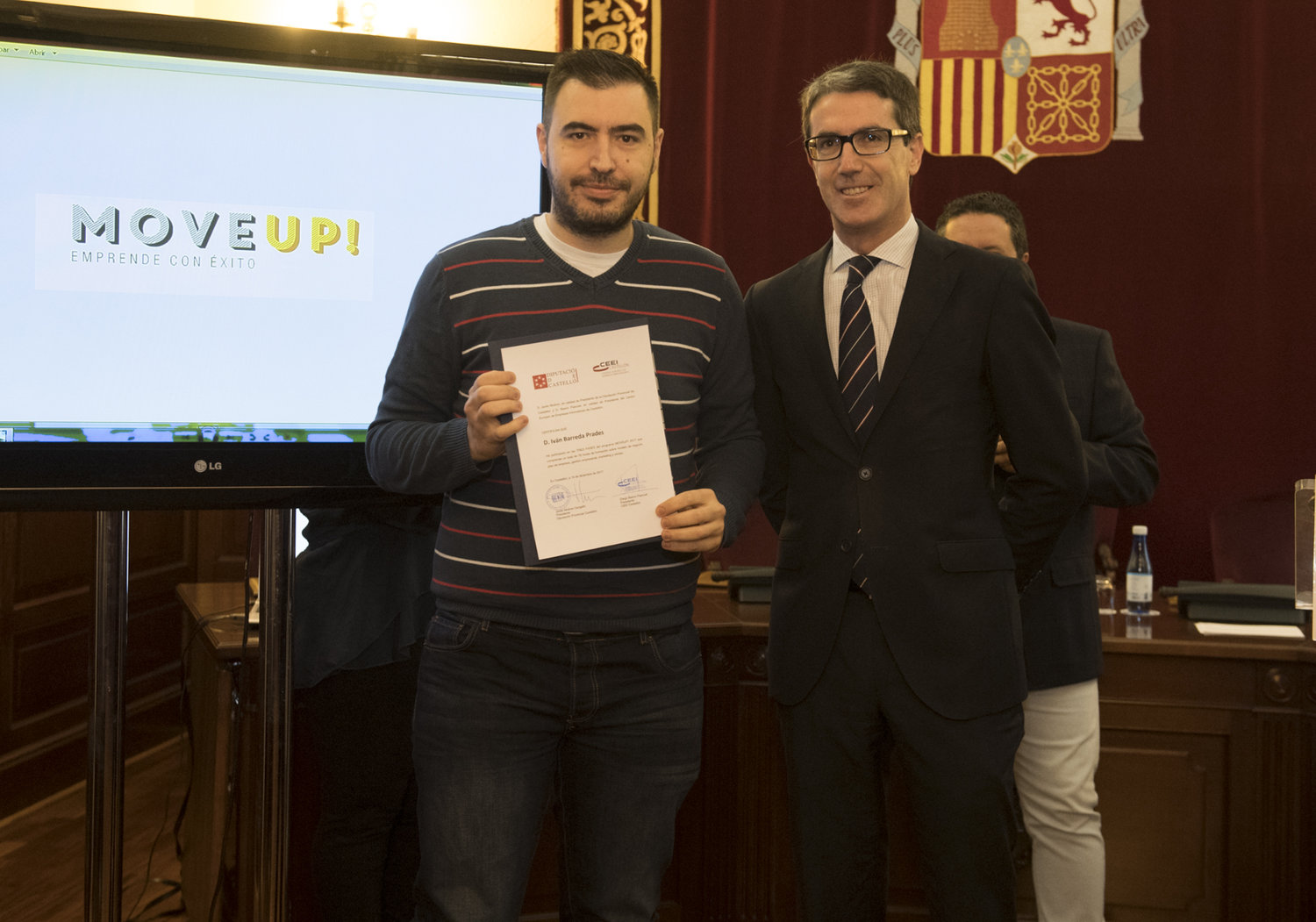 Acto entrega de premios y diplomas Move Up! 2017. Iv�n Barreda[;;;][;;;]