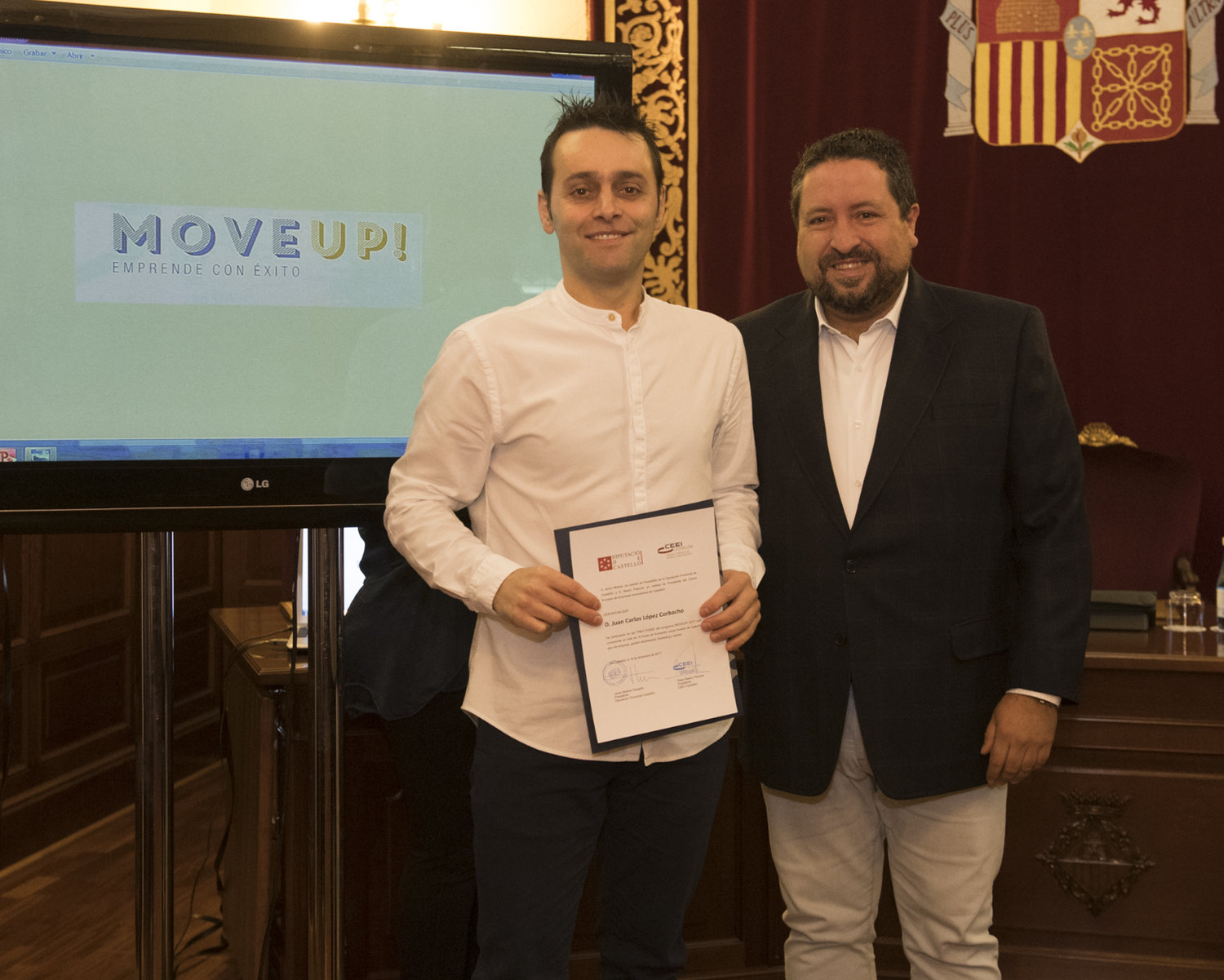 Acto entrega de premios y diplomas Move Up! 2017. Juan Carlos L�pez[;;;][;;;]