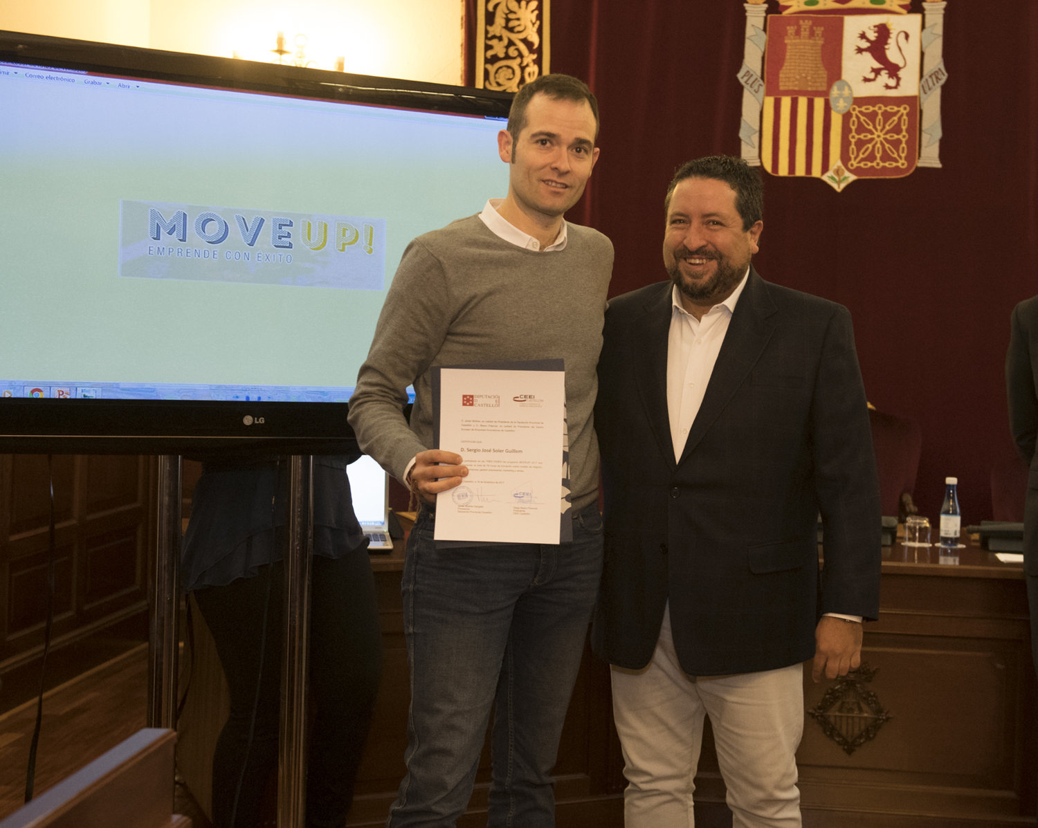 Acto entrega de premios y diplomas Move Up! 2017. Sergio Soler[;;;][;;;]