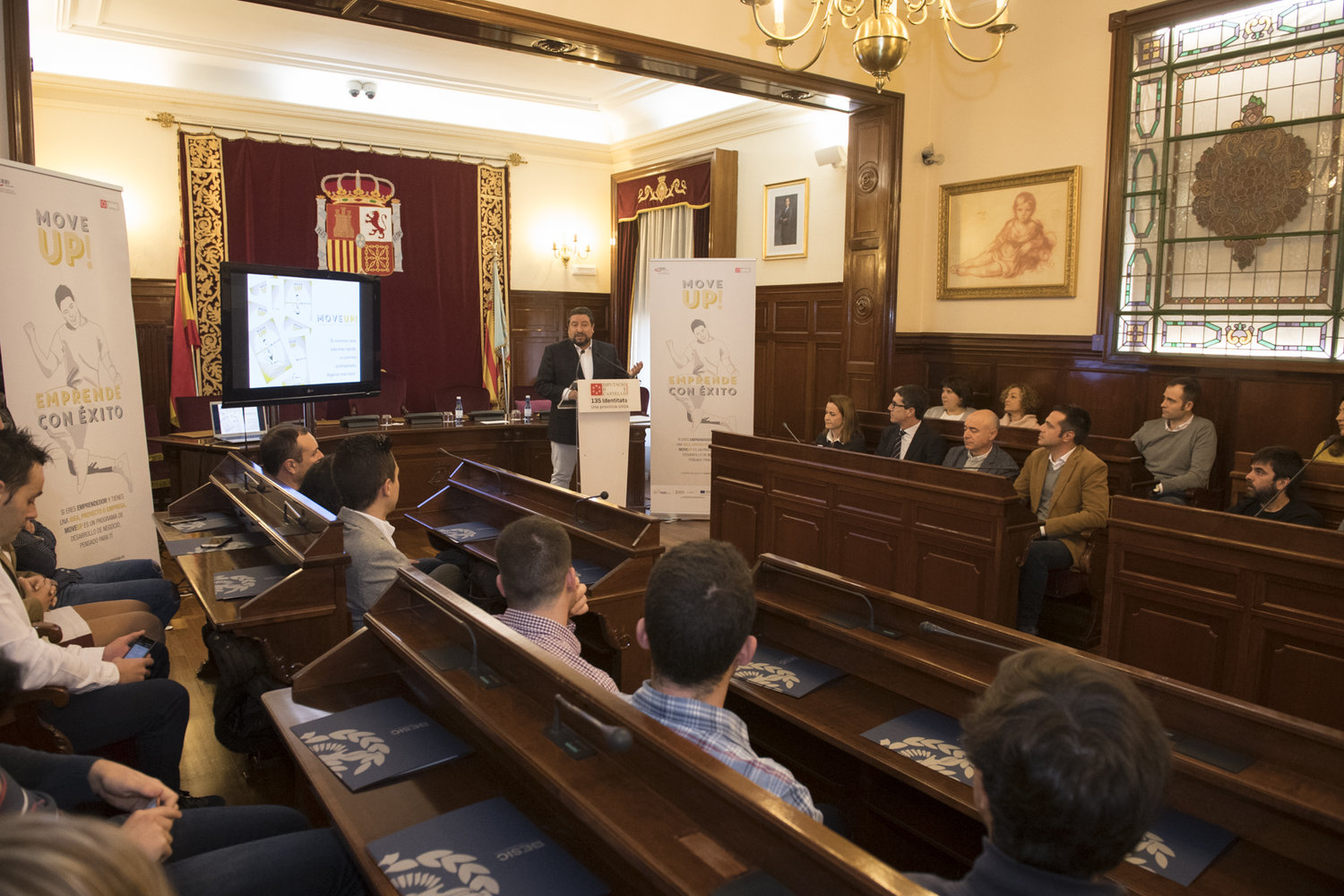 Acto de entrega de premios y diplomas Move Up! 2017, por parte de D. Javier Moliner[;;;][;;;]