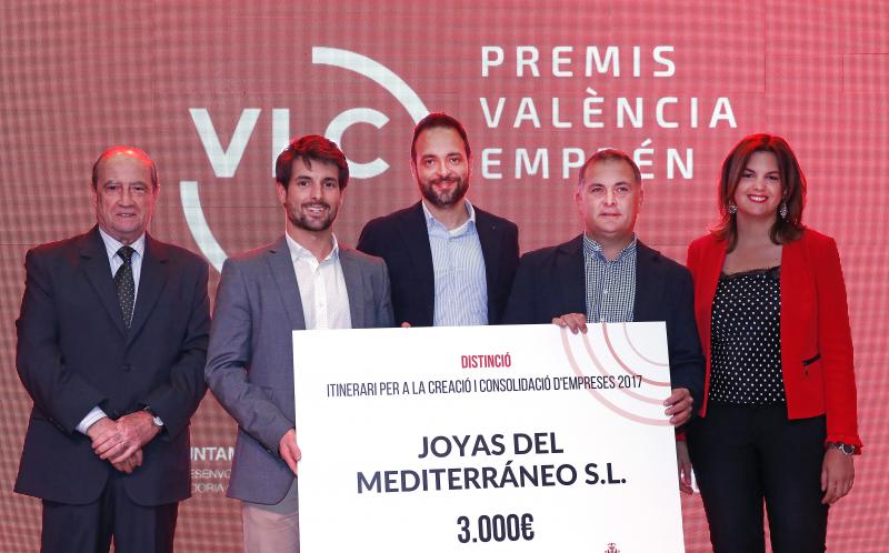 Gusto Mediterr�neo, recibe una distinci�n en los premio Valencia Emprende 2018