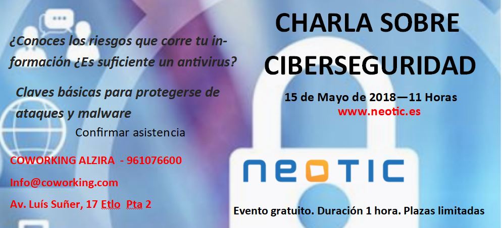 Charla sobre ciberseguridad
