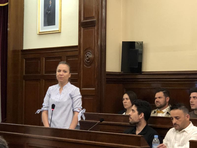 Acto inauguraci�n programa MOVE UP! 2018.  Miriam Mall�n