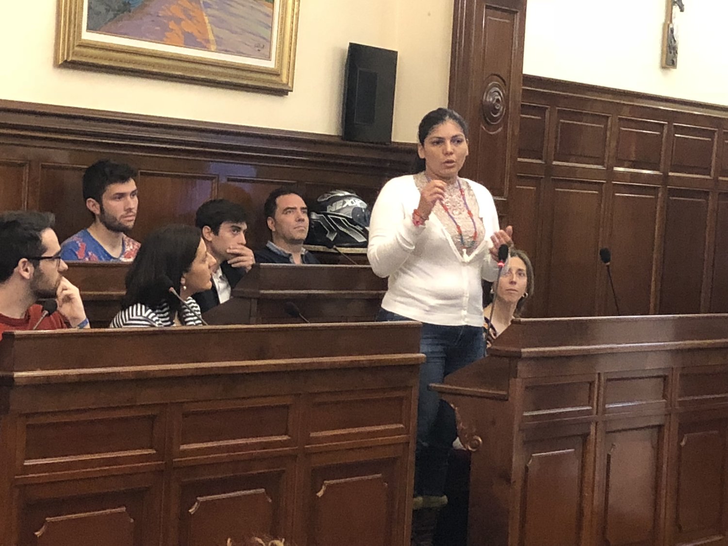 Acto inauguraci�n programa MOVE UP! 2018. Rebeca Carolina Guedez