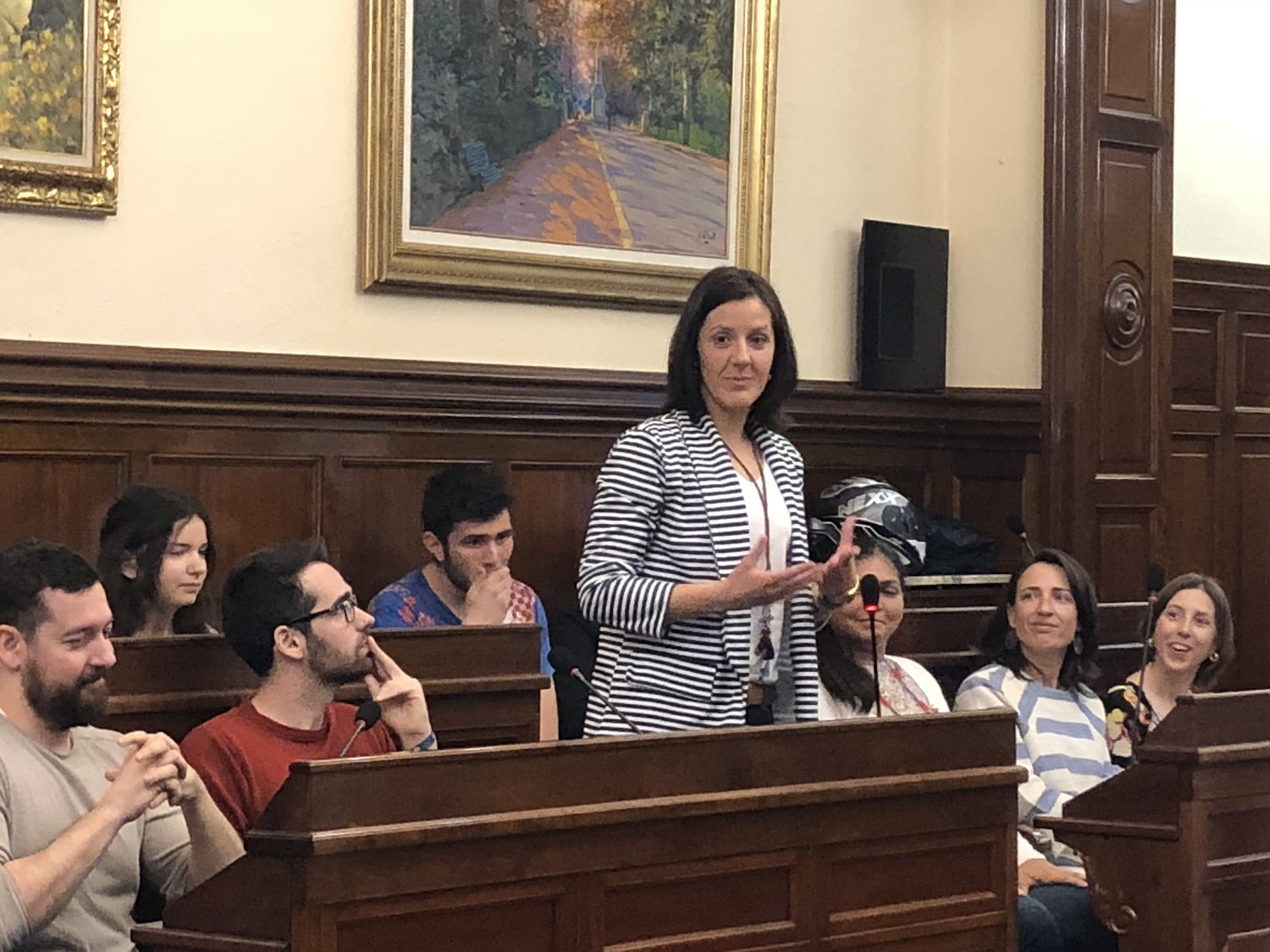 Acto inauguraci�n programa MOVE UP! 2018. Inma Beteta