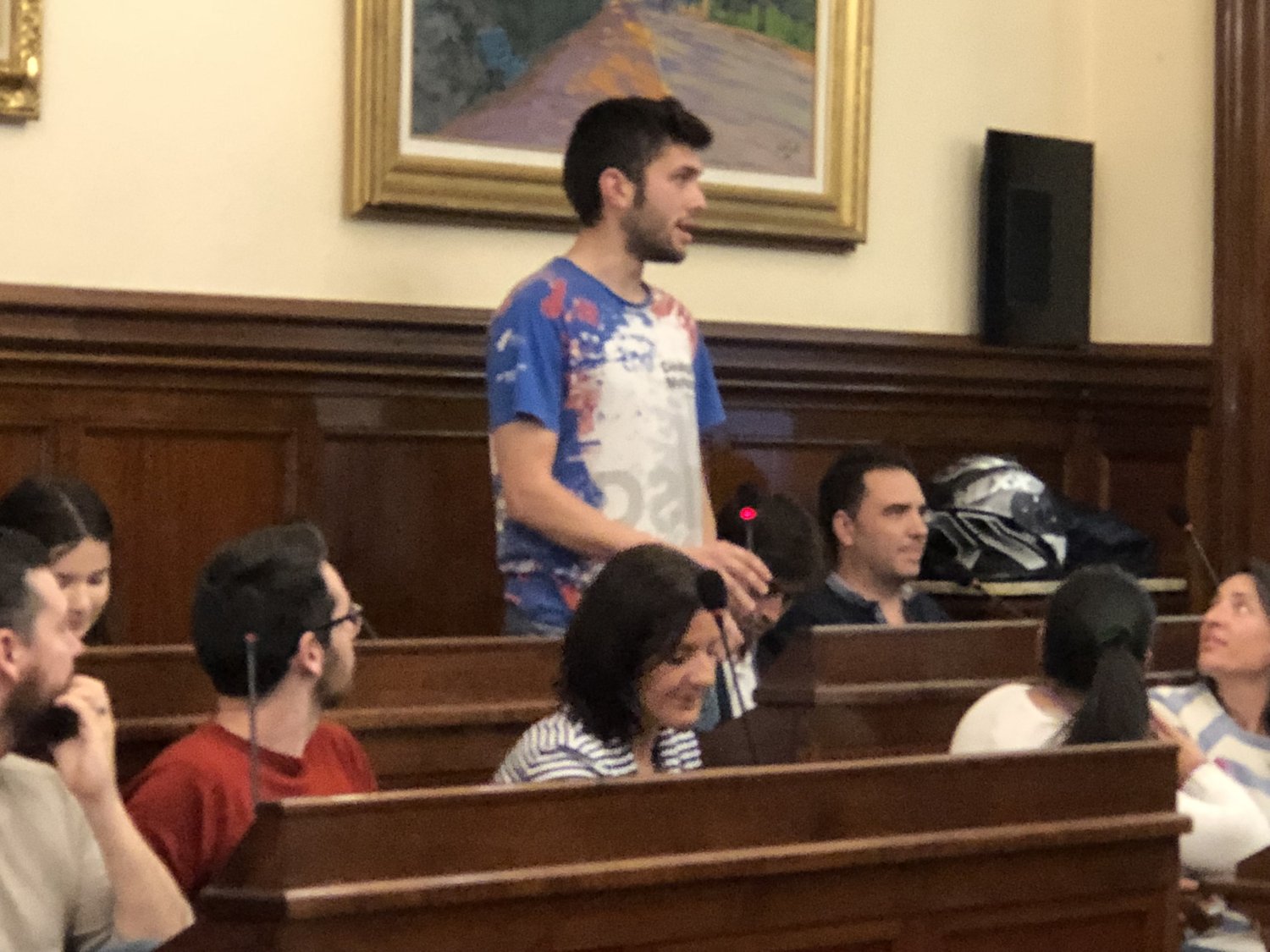 Acto inauguraci�n programa MOVE UP! 2018. Carlos Tena