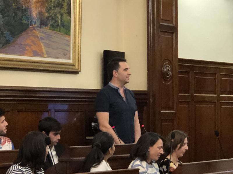 Acto inauguraci�n programa MOVE UP! 2018. Alejandro Jarque