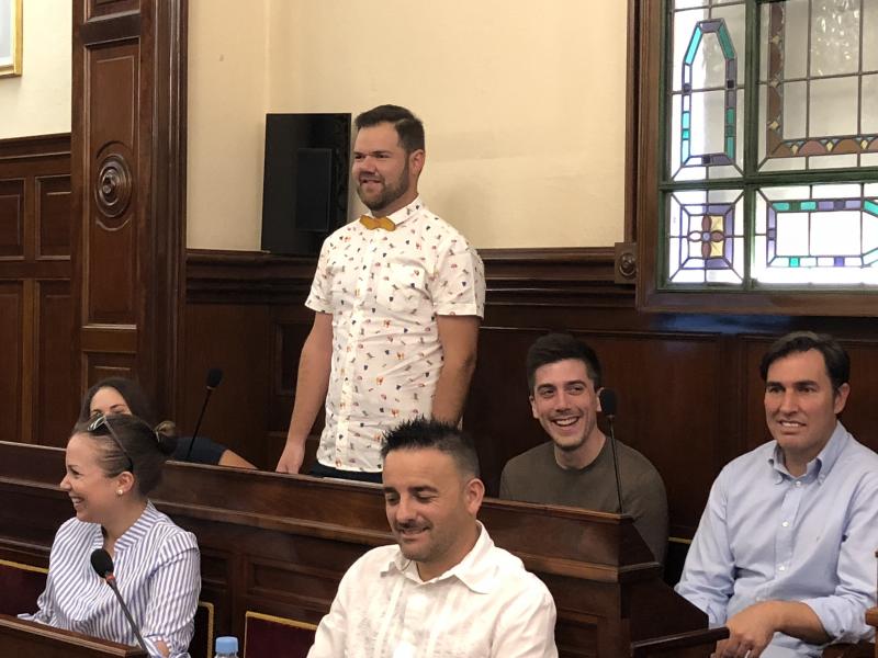 Acto inauguraci�n programa MOVE UP! 2018. Fracisco Javier Ayza