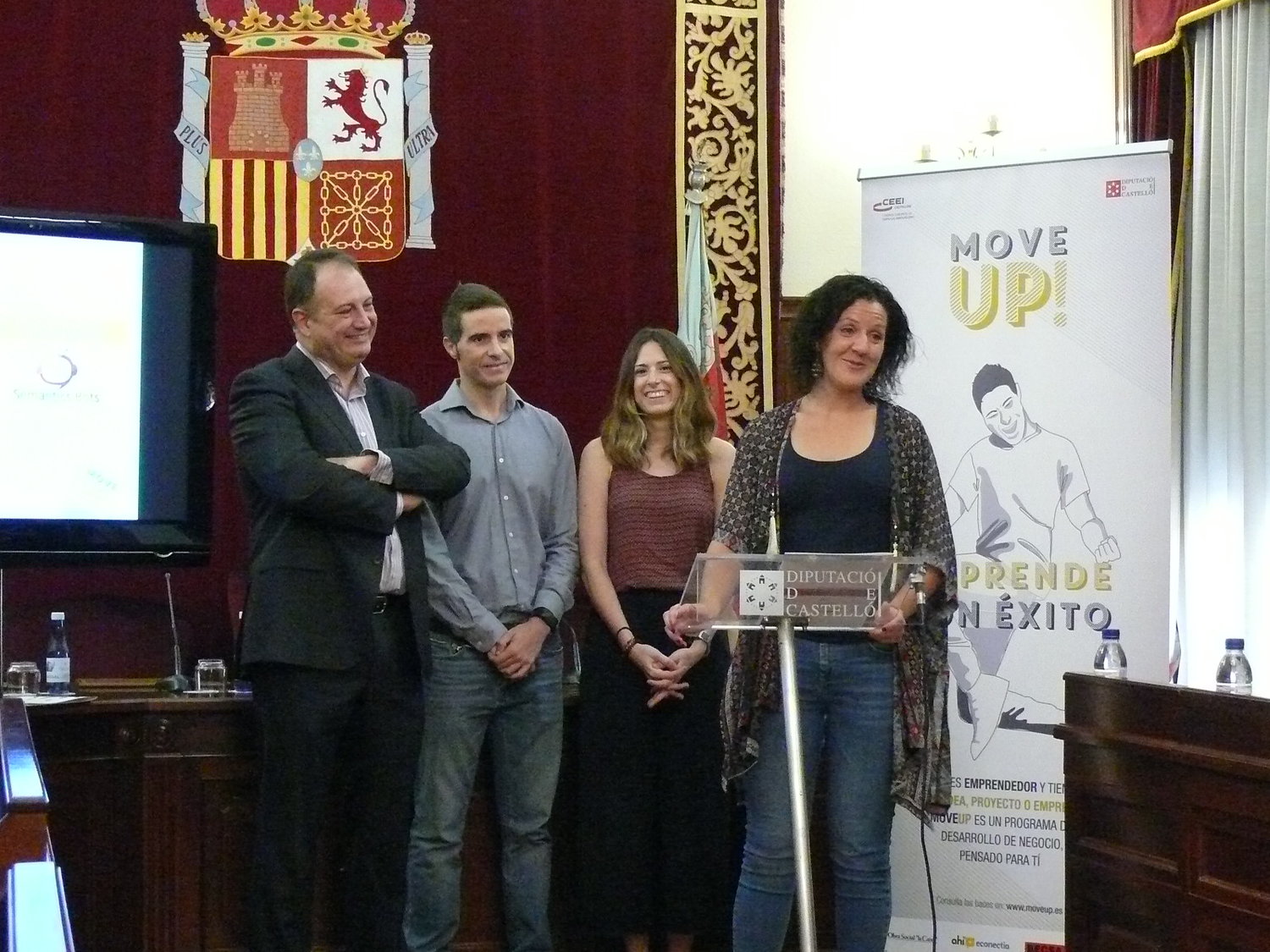 Acto entrega de premios y diplomas Move Up! 2018. Premiados[;;;][;;;]