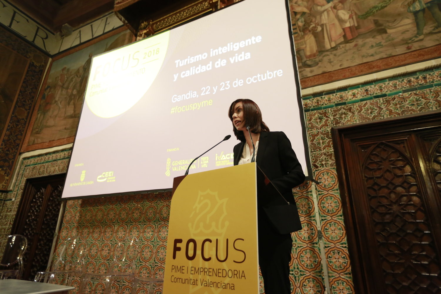 Inauguraci�n Focus Pyme y Emprendimiento Comunitat Valenciana 2018, 22 de octubre[;;;][;;;]