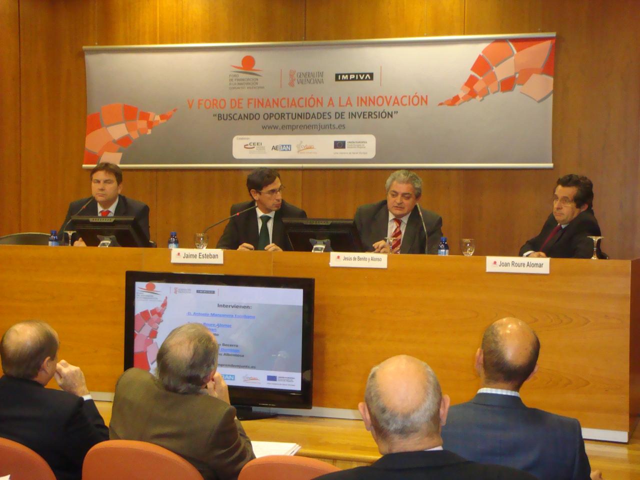 Mesa inversi�n - V Foro de Financiaci�n