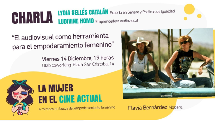 Charla "El audiovisual como herramienta para el empoderamiento femenino"