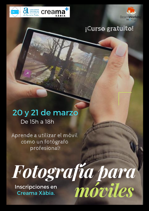 Curso de fotograf�a con m�viles en X�bia.
