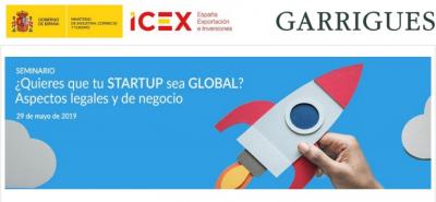 �Quieres que tu STARTUP sea GLOBAL? Aspectos legales y de negocio