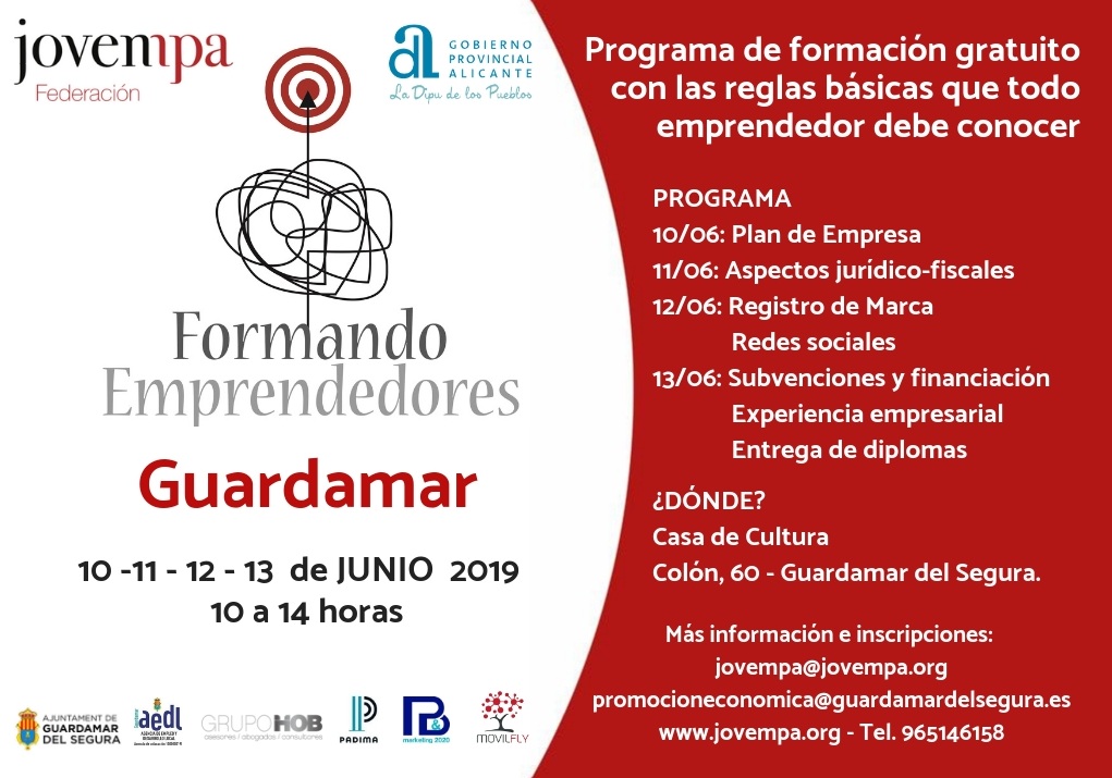 Formando Emprendedores Guardamar 2019