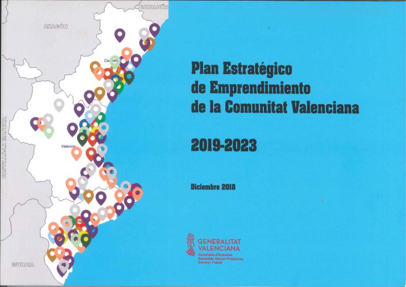 Portada Plan Estrat�gico Emprendimiento CV 2019-2023[;;;][;;;]