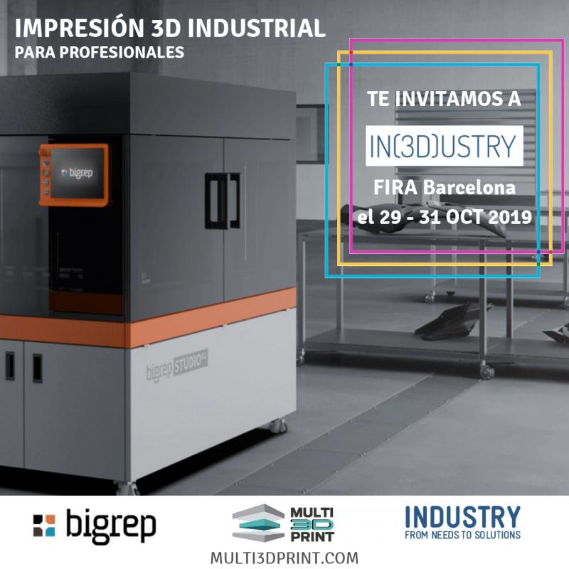 BigRep presentar� STUDIO G2, su nueva impresora 3d industrial en INDUSTRY