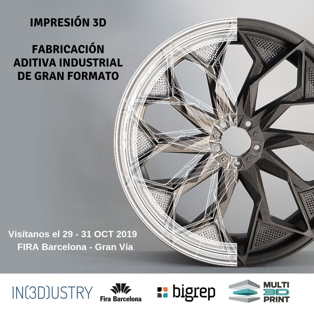 Multi3dPrint presentar� STUDIO G2, la nueva impresora 3d BigRep en INDUSTRY