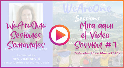 YA PUEDES VER AQU� LA GRABACI�N #1:  ❤️WeAreOne ~ Sesiones Semanales❤️