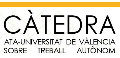 Universitat de Valencia. C�tedra Trabajo Aut�nomo.