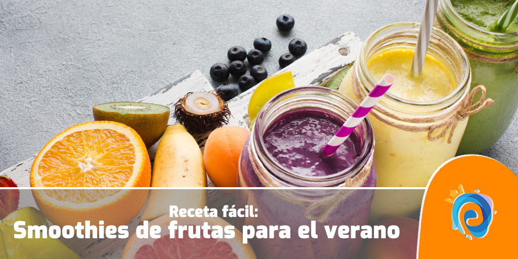 Recetas de smoothies de frutas para verano
