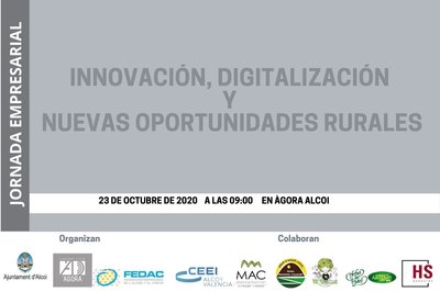 Jornada: Innovaci�n, digitalizaci�n y nuevas oportunidades rurales