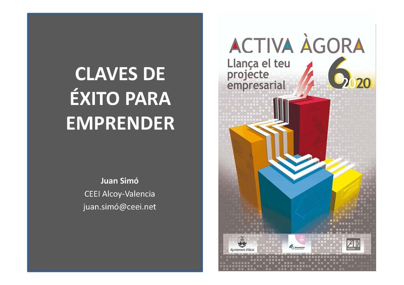 Claves de �xito para emprender