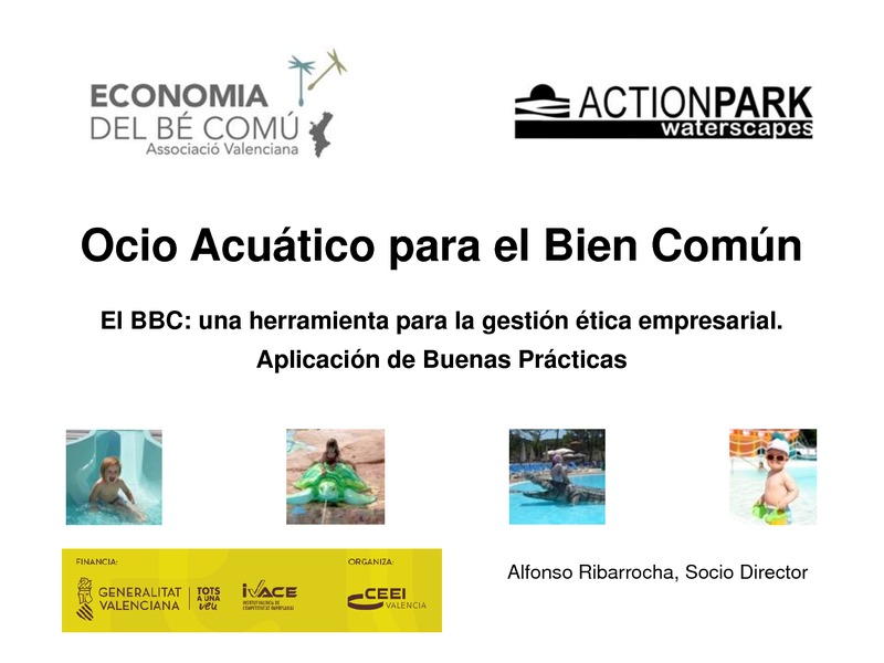 Presentaci�n de Alfons Ribarrocha en el Foro Modelos de negocio sostenible: una apuesta necesaria en la nueva era