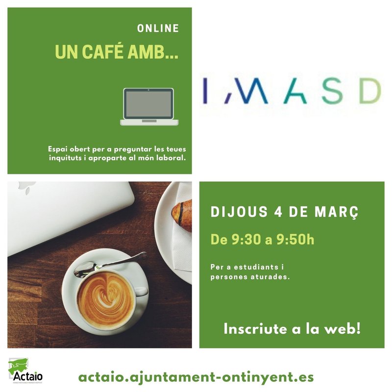 Caf� amb IMASD