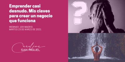 Emprender casi desnudo