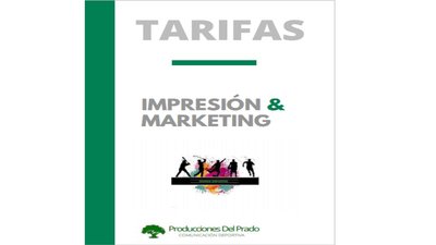 TARIFAS. PROD. DEL PRADO