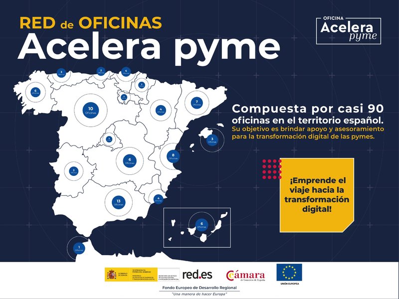 Inversi�n millonaria de Red.es para crear 150 oficinas Acelera pyme en entornos rurales