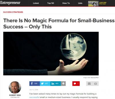 Para el �xito de una #pyme solo hay una f�rmula