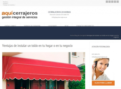 Ventajas de instalar un toldo en tu hogar o en tu negocio