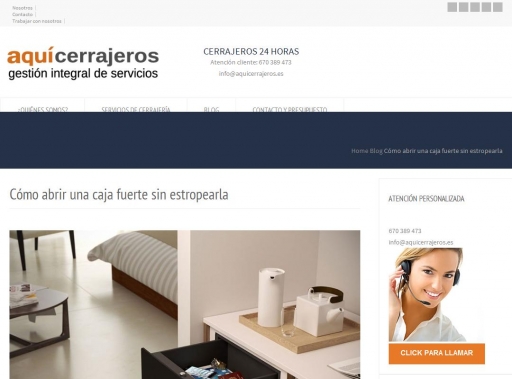 C�mo abrir una caja fuerte sin estropearla.