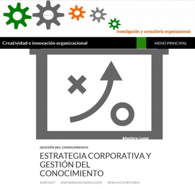 Estrategia corporativa y gesti�n del conocimiento organizacional