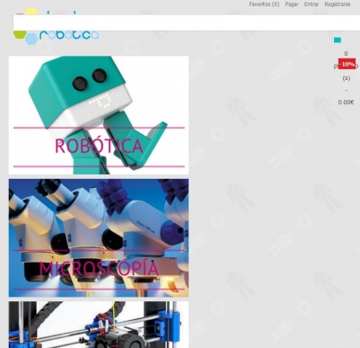 Tienda de Ciencia y Rob�tica online