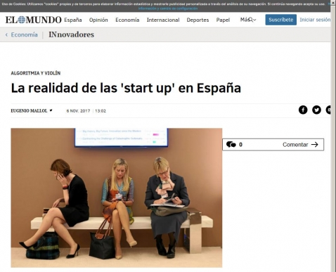 La realidad de las 'start up' en Espa�a