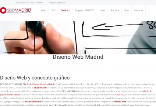 DISE�O WEB MADRID + SEO: Dise�o Web que Triunfa